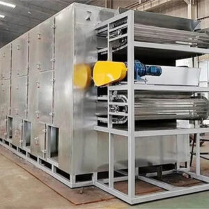 Mesh belt drying machine