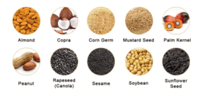 cooking oil raw materials